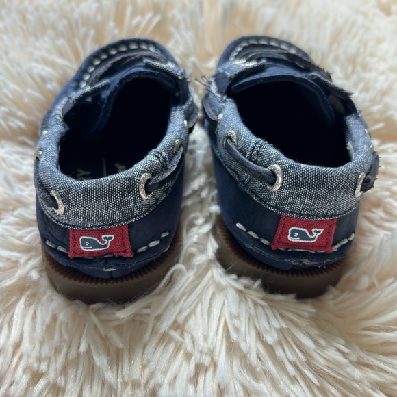 Sperry x Vineyard Vines Infant Navy Blue Slip-On Boat Shoes size 5M - Picture 5 of 7